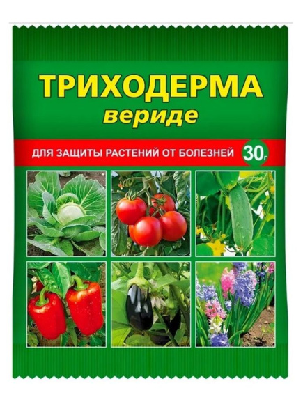 Триходерма вериде 30 г [Ваше Хозяйство] купить с доставкой