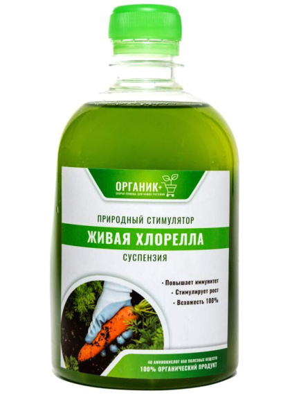 Хлорелла суспензия 0,5л [Органик+] купить с доставкой