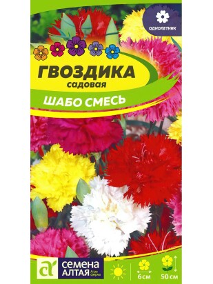 Гвоздика Садовая Шабо смесь [Семена алтая]