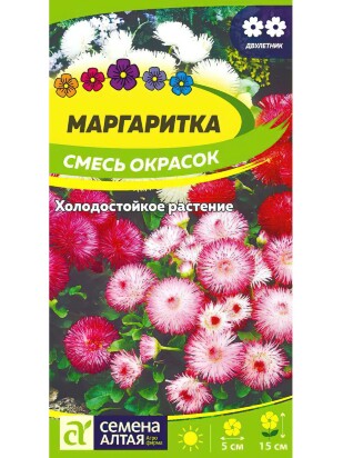 Маргаритка Смесь Окрасок [Семена алтая]