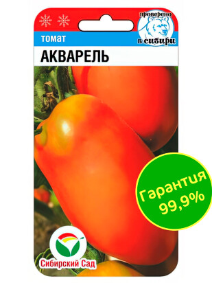 Томат Акварель [Сибирский сад]