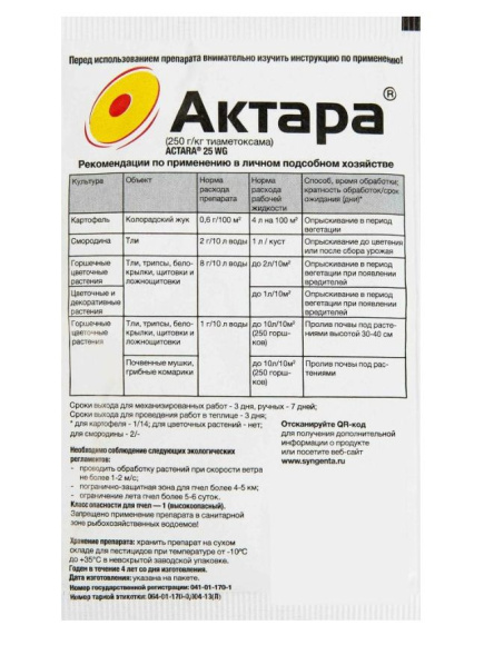 Актара [Syngenta] купить с доставкой