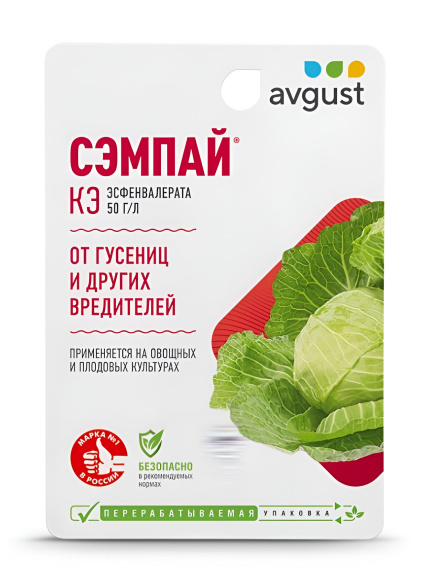 Сэмпай 10мл (Август)(80шт) купить с доставкой