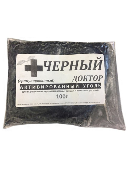 Уголь актив Черный Доктор 100 г купить с доставкой