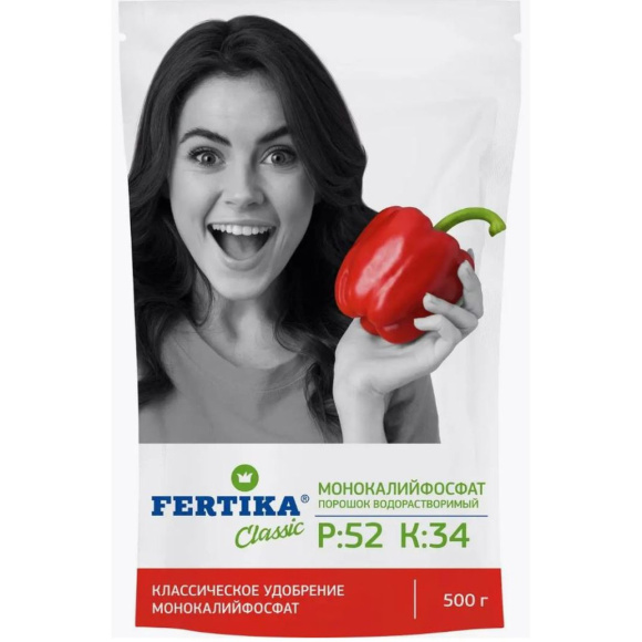 Монокалийфосфат 500 г [Фертика] купить с доставкой