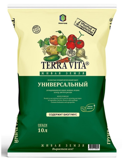 Грунт 10л Живая Земля универсальный[Фарт] купить с доставкой