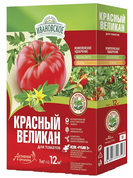 Красный великан для томатов 1кг [ФХИ] купить с доставкой