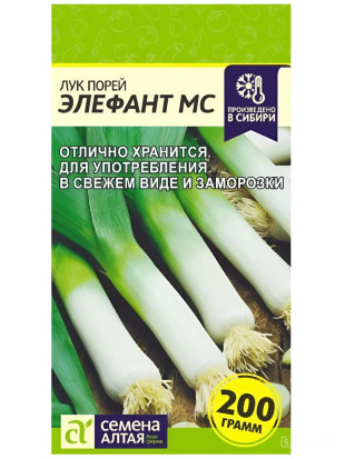 Лук Порей Элефант МС [Семена алтая]