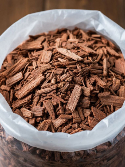 Мульча кора лиственницы 6-10 см [60л.] купить с доставкой