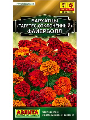 Бархатцы Файерболл отклоненные [Аэлита]