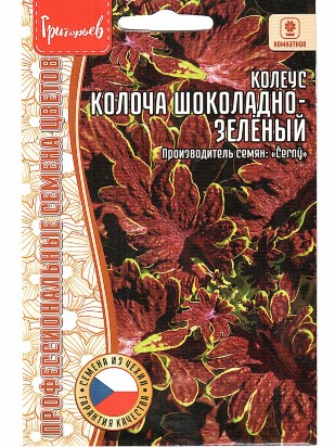 Колеус Colocha Шоколадно-зеленый [Семена редких растений]