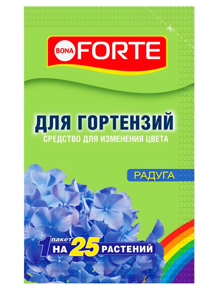 Бона Форте Радуга для изменения цвета гортензий 100г купить с доставкой Бона Форте Радуга для изменения цвета гортензий 100г купить с доставкой