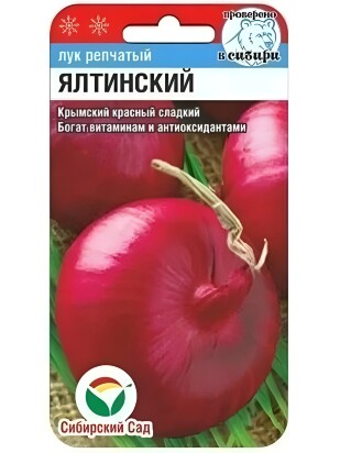 Лук Ялтинский красный [Сибирский сад]