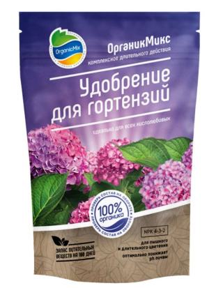 Удобрение для Гортензий 800 г [ОрганикМикс]