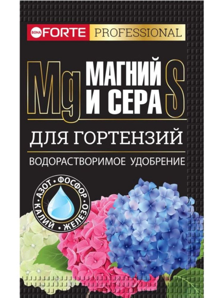 Бона Форте водор с серой и магнием для гортензий [Бона Форте] купить с доставкой