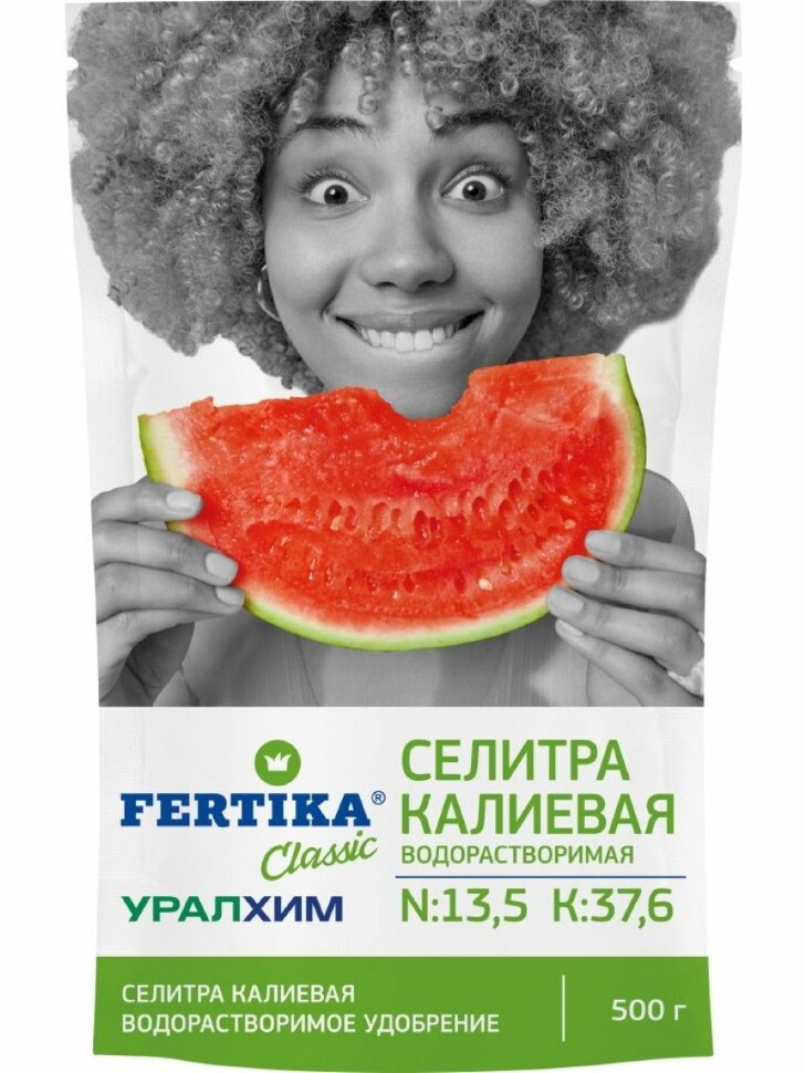 Калиевая селитра 500 г [Фертика] купить с доставкой