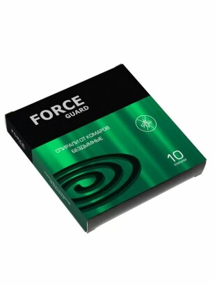 Спираль "FORCE guard" Бездымный 10 шт ./60 Спираль "FORCE guard" Бездымный 10 шт ./60