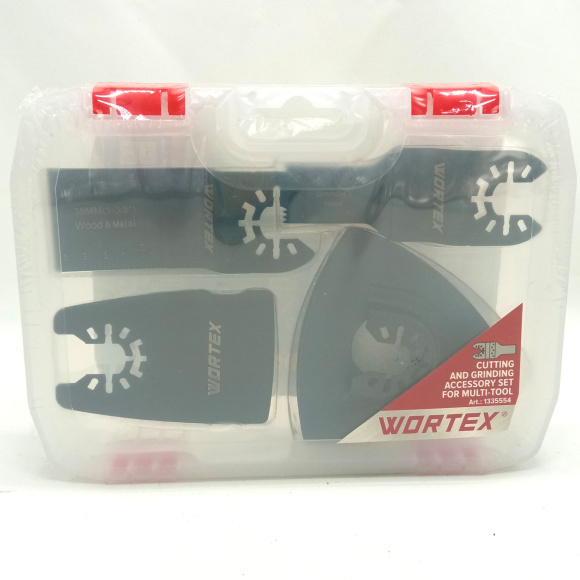 Набор аксессуаров для реноватора 5 предметов в боксе (для резки/шлифовки) [WORTEX] купить с доставкой