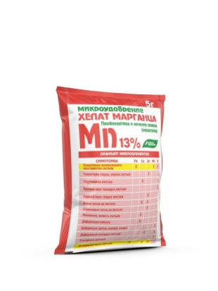 Хелат марганца Микроудобрение 5г БХЗ