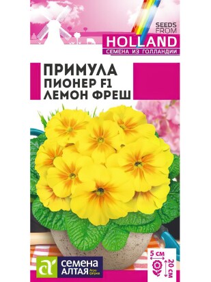 Примула Пионер Лемон фреш [Семена алтая]