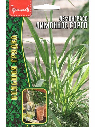 Лемонграсс Лимонное Сорго [Семена редких растений]